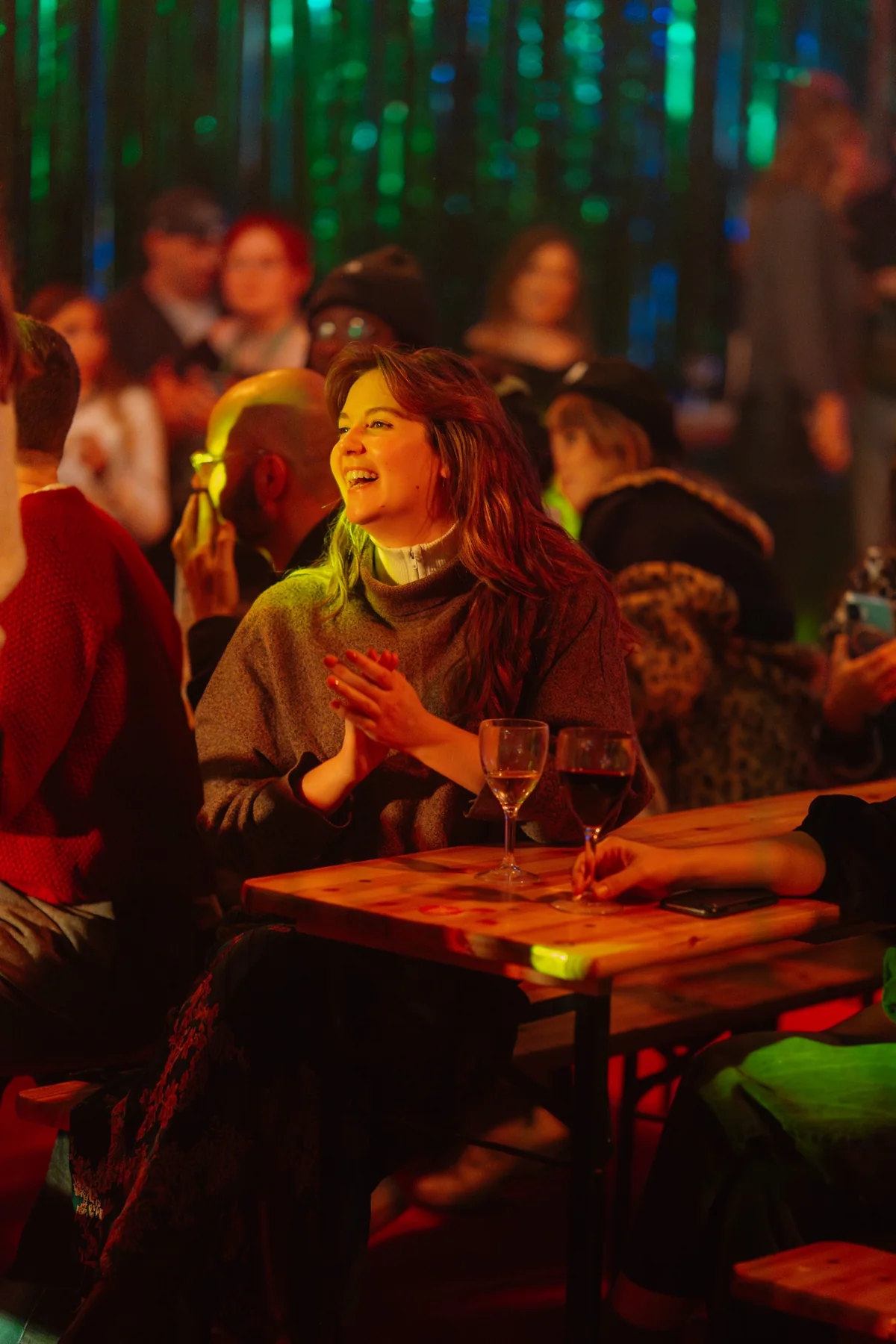 Guests enjoying Humbug