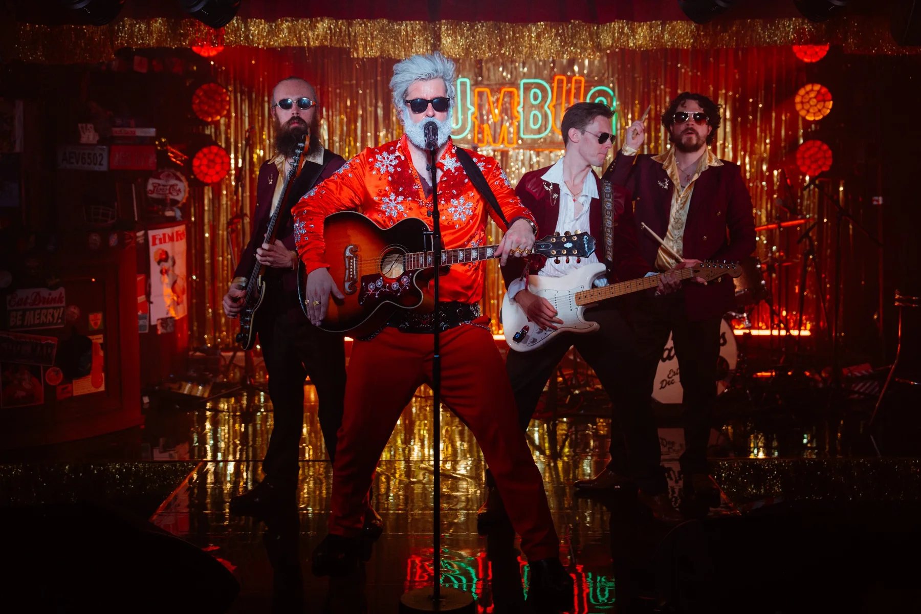 Live band performing at Humbug