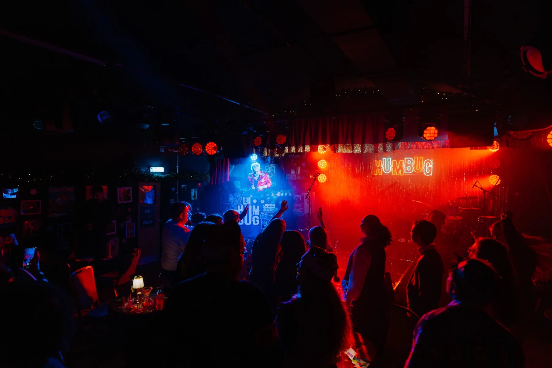 Humbug party crowd