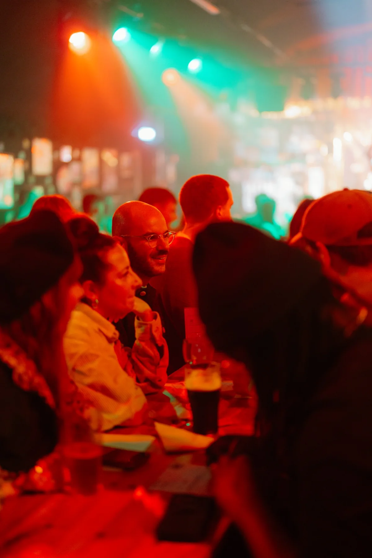 Guests enjoying the party